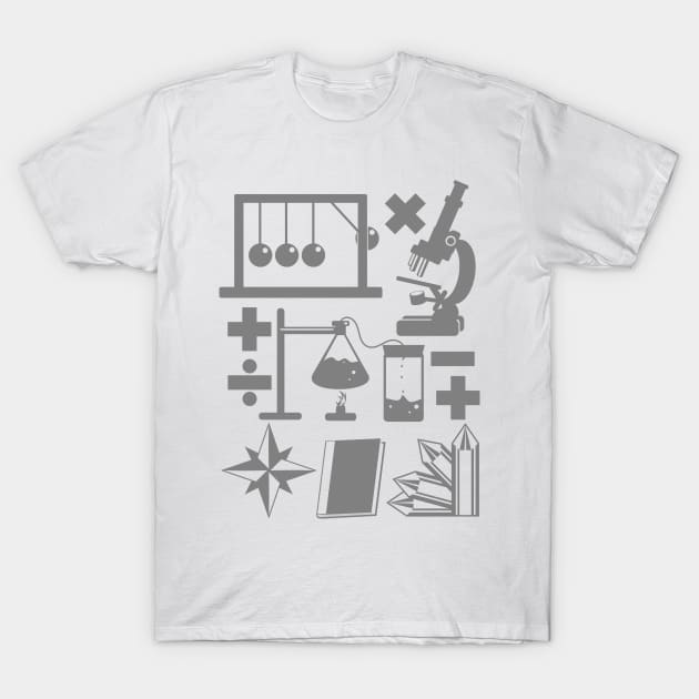 Science Pattern T-Shirt by mailboxdisco